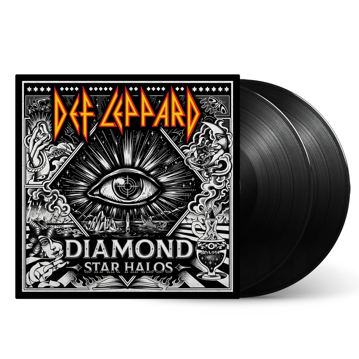 米2discs LP Def Leppard Diamond Star Halos 3894518 UMC /00660 Def Leppard, Def Leppard, Def Leppard - Diamond Star Halos [CD