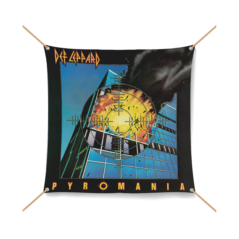 Pyromania Wall Flag