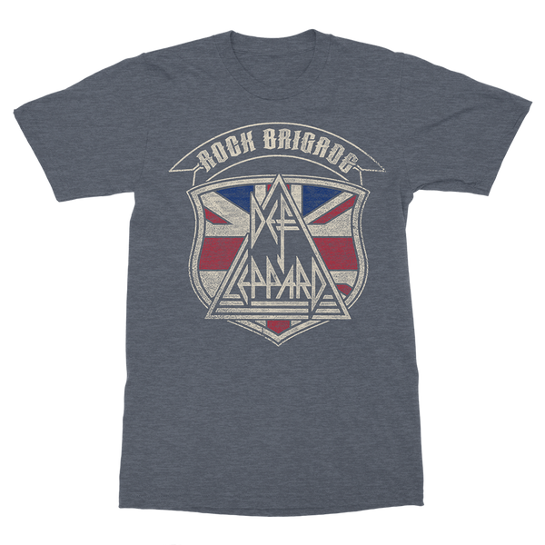 Rock Brigade Grey Tour T-Shirt – Def Leppard Official Store