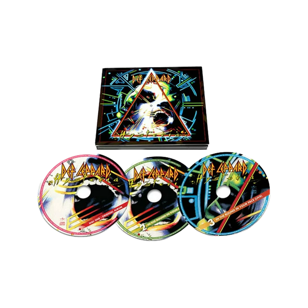デフ•レパード SHM-CD デラックス•エディション(3枚セット)! Hysteria: 30th Anniversary 3CD - Def Leppard Official Store