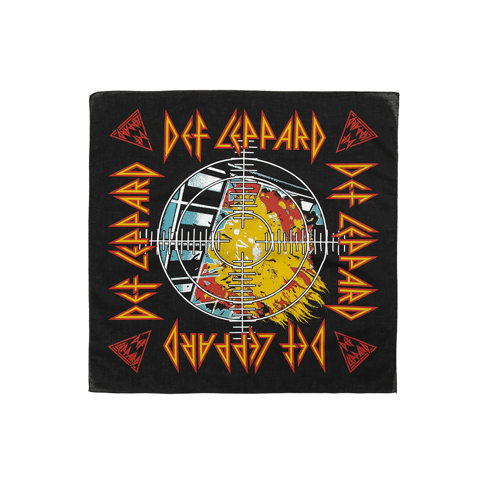 Pyromania Bandana - Def Leppard Official Store Pyromania Bandana - Def Leppard Official Store