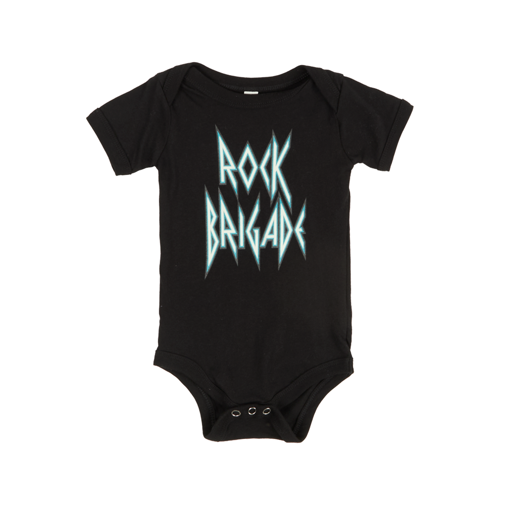 Rock Brigade Onesie – Black Front