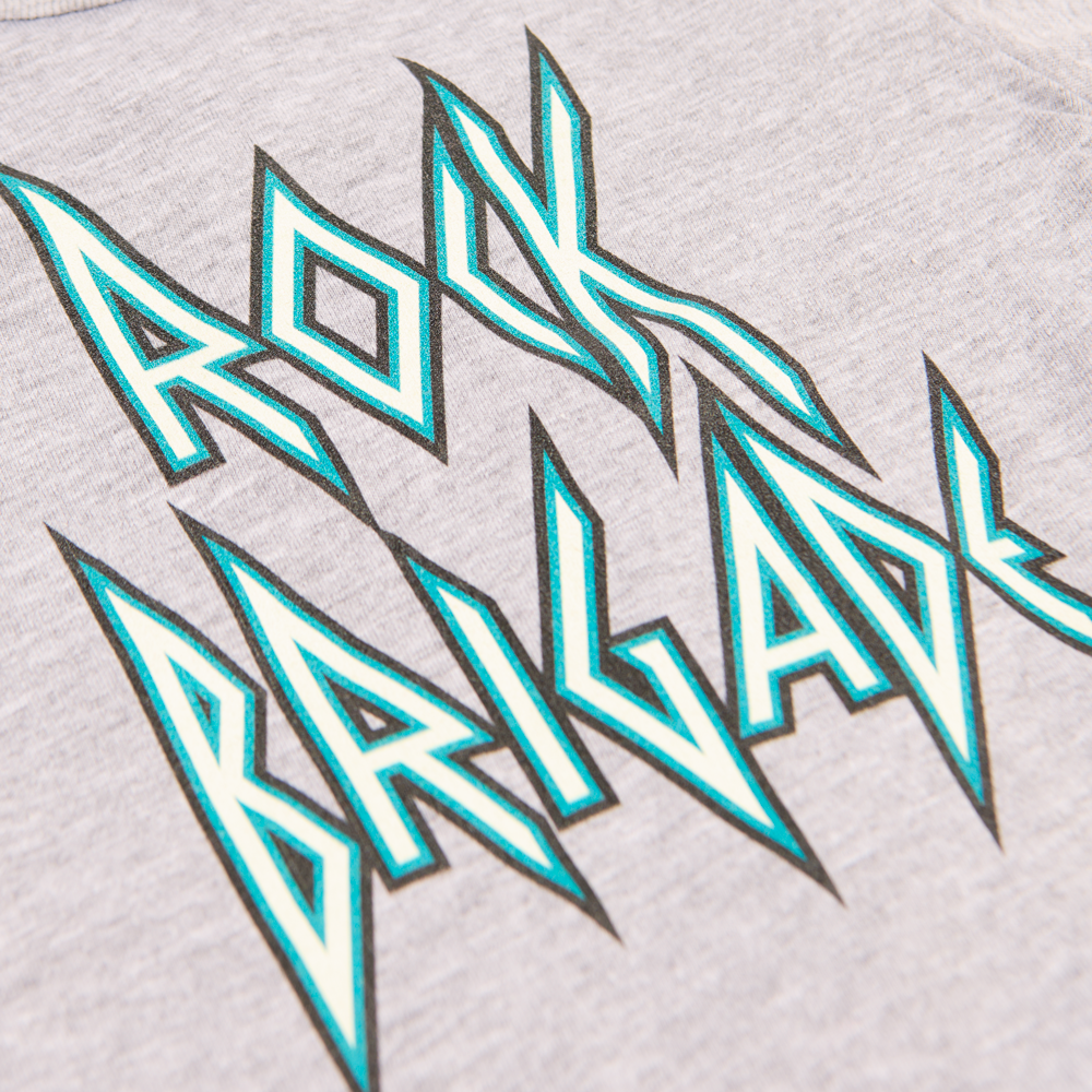 Rock Brigade Onesie – Grey Detail