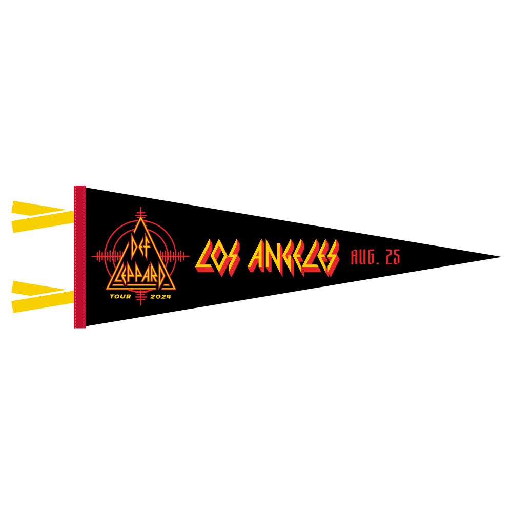 Def Leppard x Oxford Pennant 2024 Los Angeles, CA