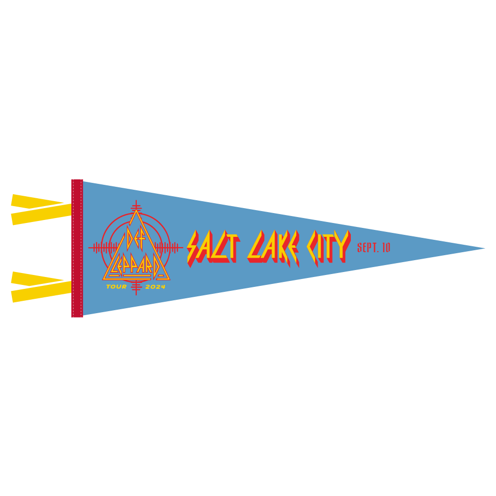 Def Leppard x Oxford Pennant 2024 Salt Lake City, UT