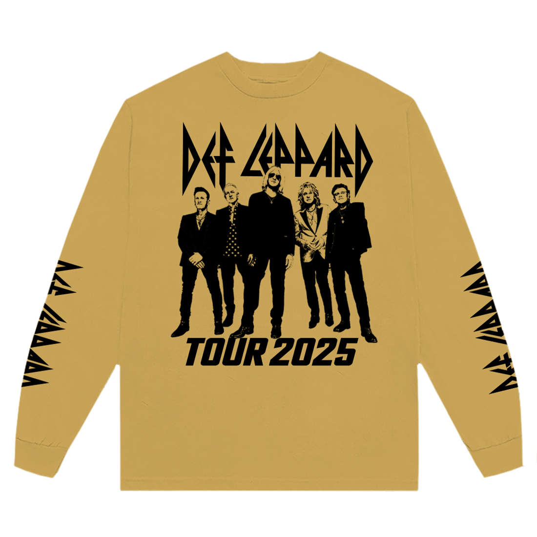 Summer Tour 2025 Long Sleeve T-Shirt - Def Leppard Official Store Summer Tour 2025 Long Sleeve T-Shirt - Def Leppard Official Store