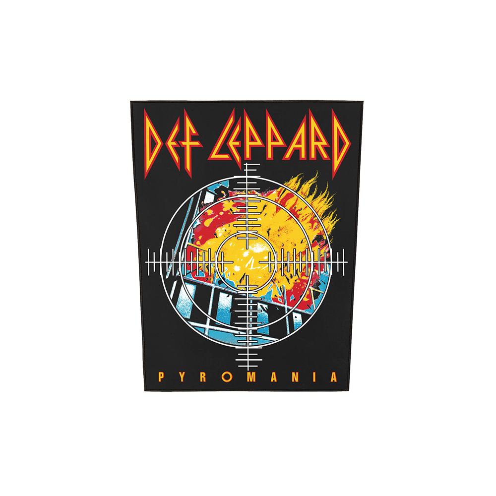 Pyromania Back Patch