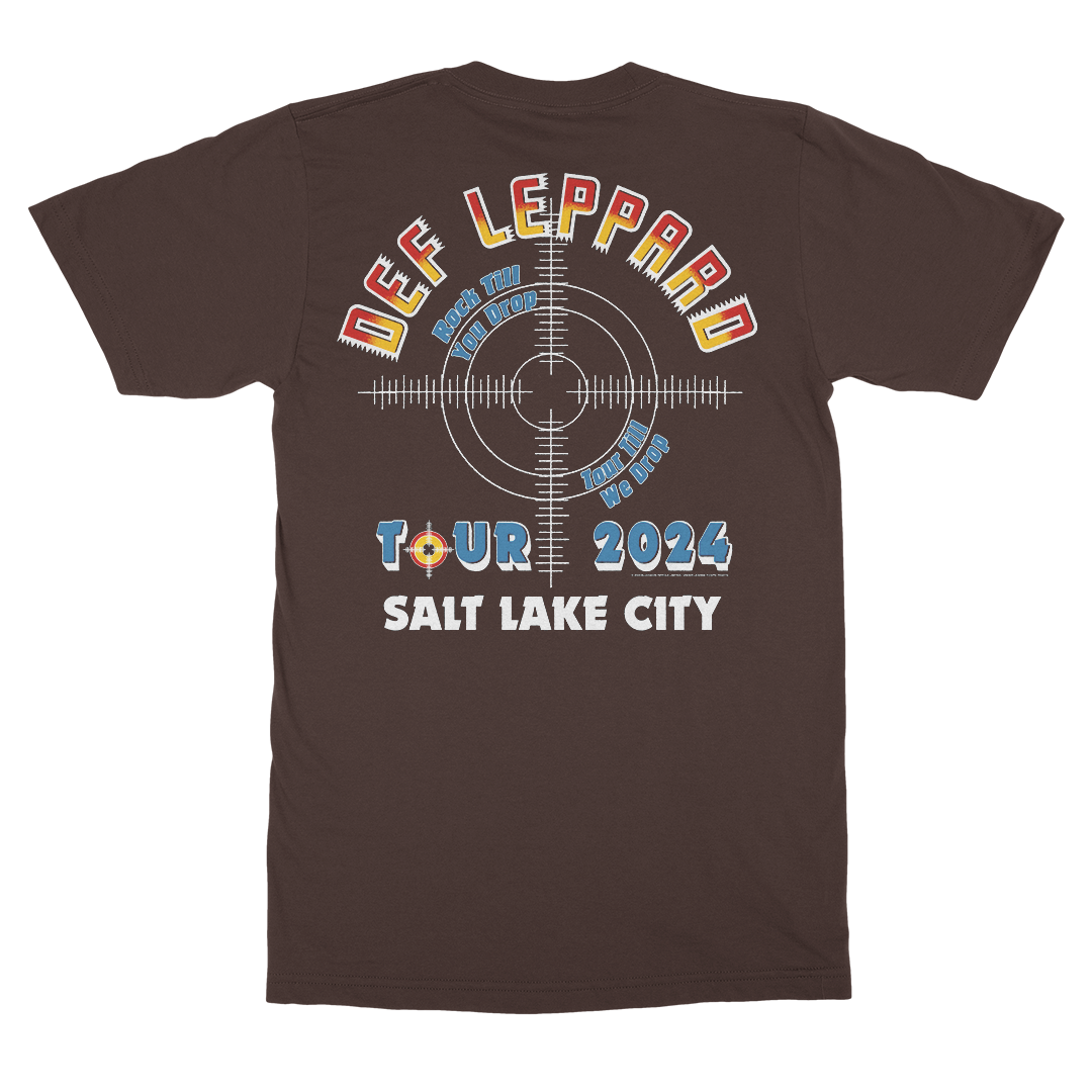 Salt Lake City, UT 2024 Tour TShirt Def Leppard Official Store