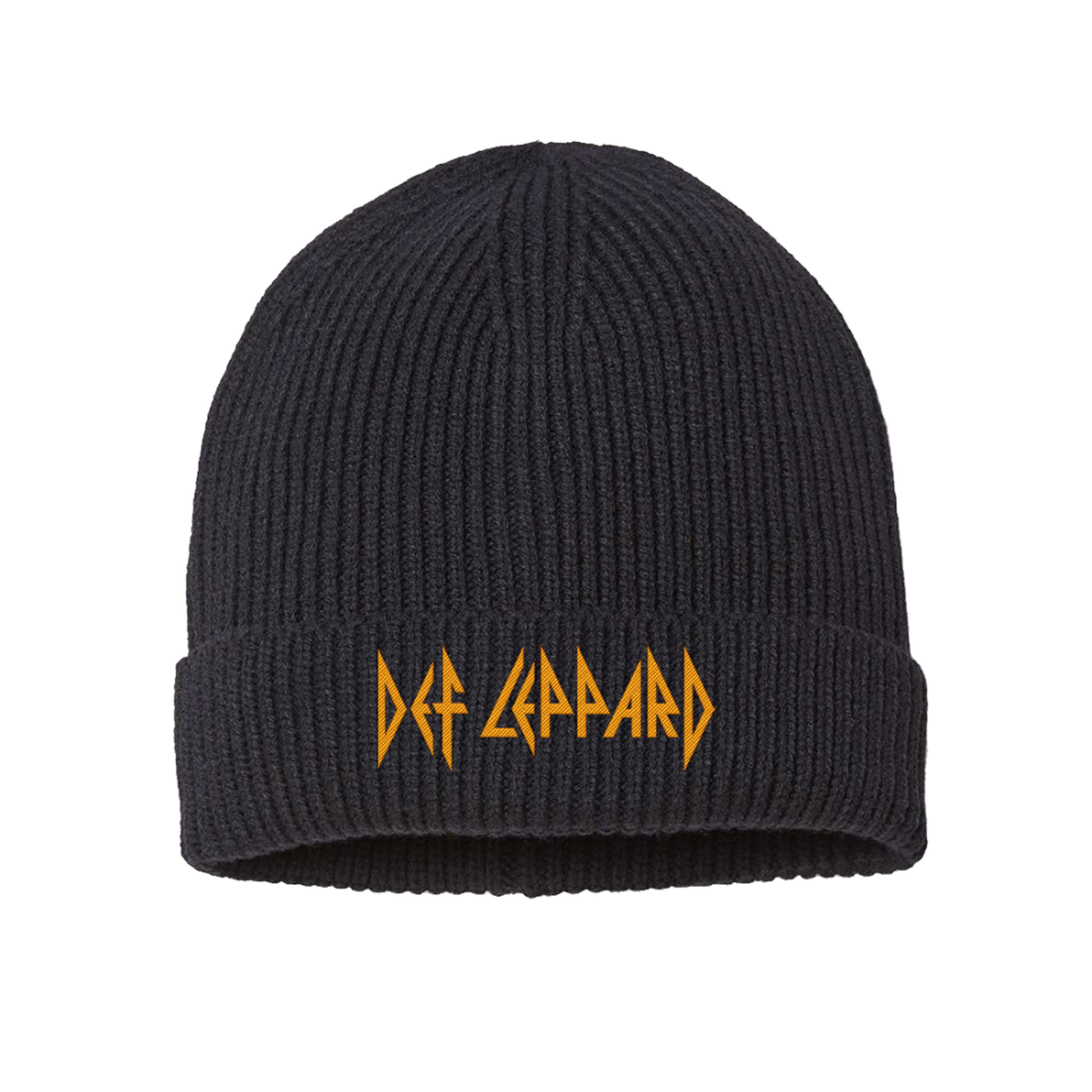 Logo Embroidered Beanie - Def Leppard Official Store
