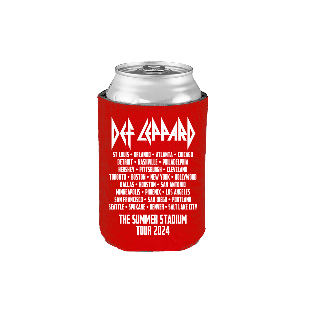 Summer Stadium Tour 2024 E-comm Exclusive Can Cooler Back
