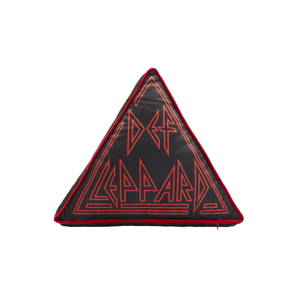 Def Leppard Logo Pillow Front