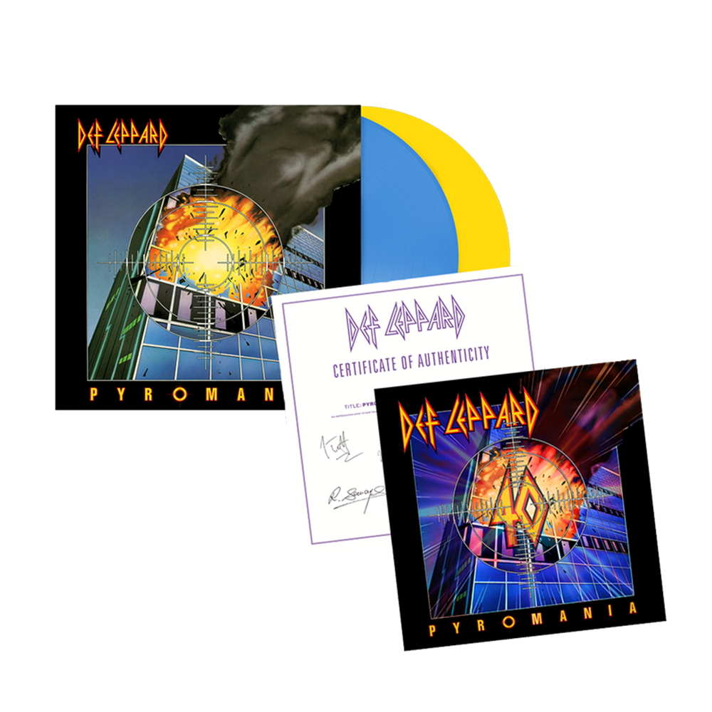 Def leppard Pyromania Commemorative Multi-Platinum Album hot Award