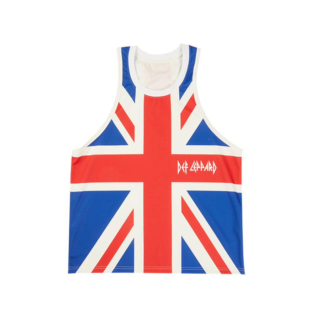 Def leppard union jack shirt on sale