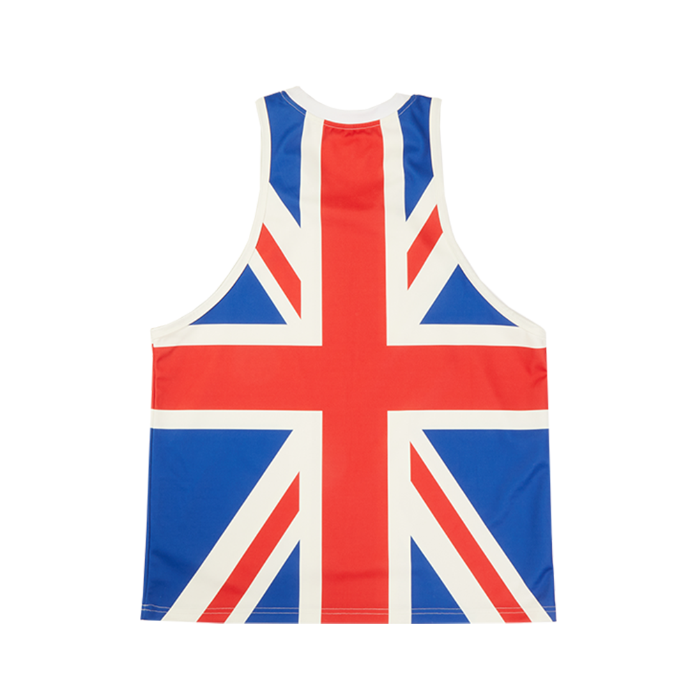 Union Jack Muscle Tee Back