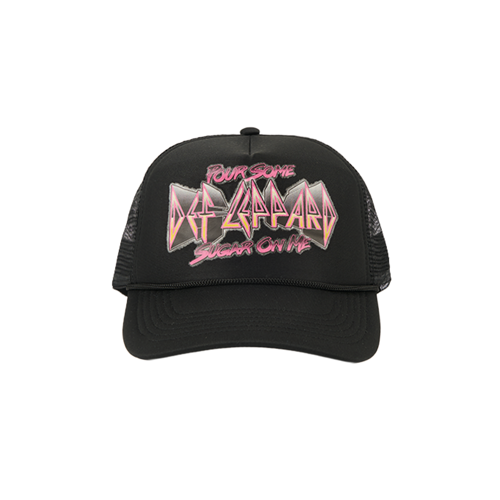 デフレパード def leppard キャップ DEF LEPPARD デフレパード (デビュー 45周年 ) - Text Logo / キャップ