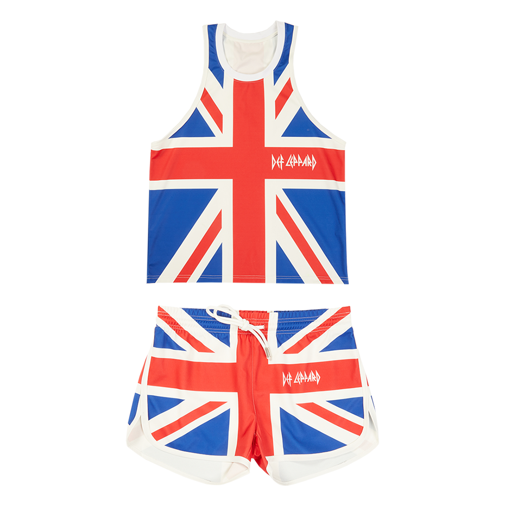 Union Jack Tank and Shorts Set
