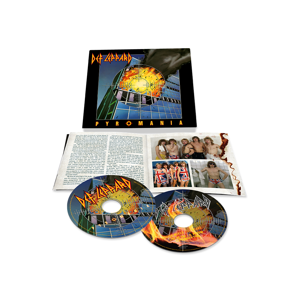 Pyromania 2CD - Def Leppard Official Store Pyromania 2CD - Def Leppard Official Store
