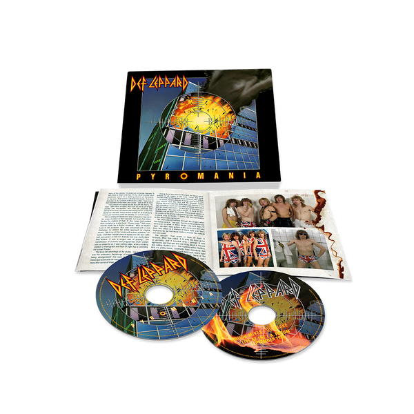 Pyromania 2CD – Def Leppard Official Store