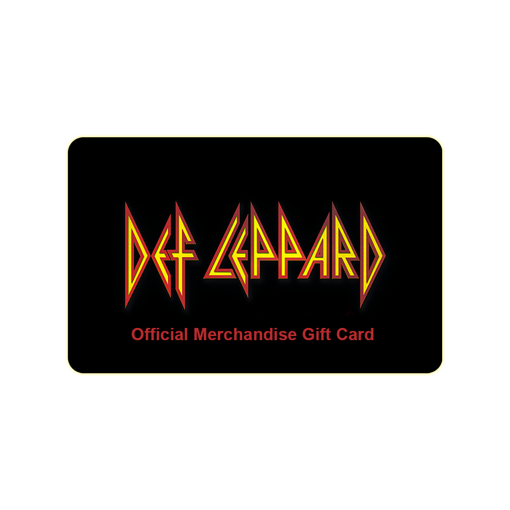 Gift Card - Def Leppard Official Store Gift Card - Def Leppard Official Store