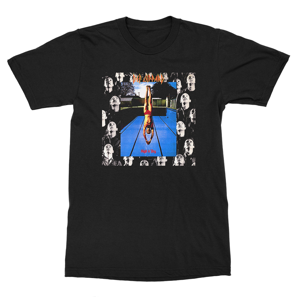Def Leppardデフレパード バンT ハイ&ドライ オリジナル High 'n' Dry T-Shirt - Def Leppard Official Store
