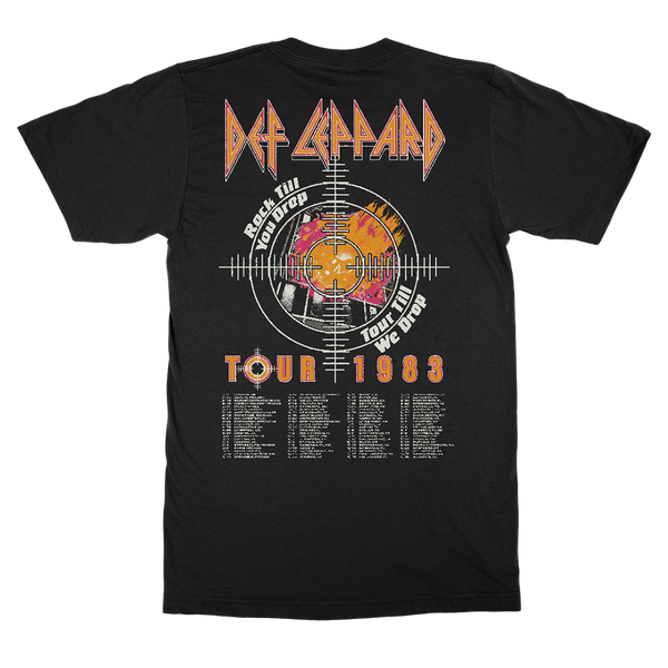 Def leppard pyromania shirt sales