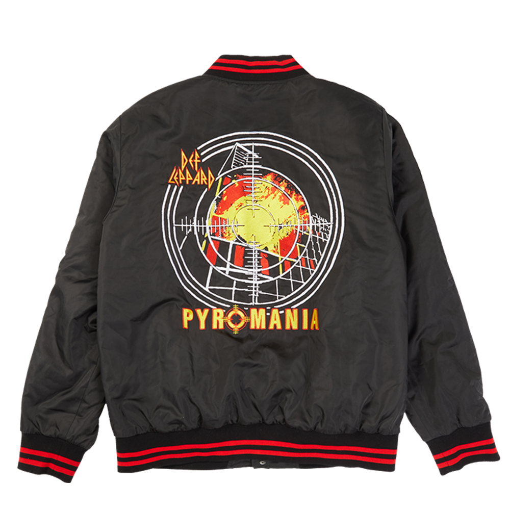 Pyromania Bomber Jacket Back