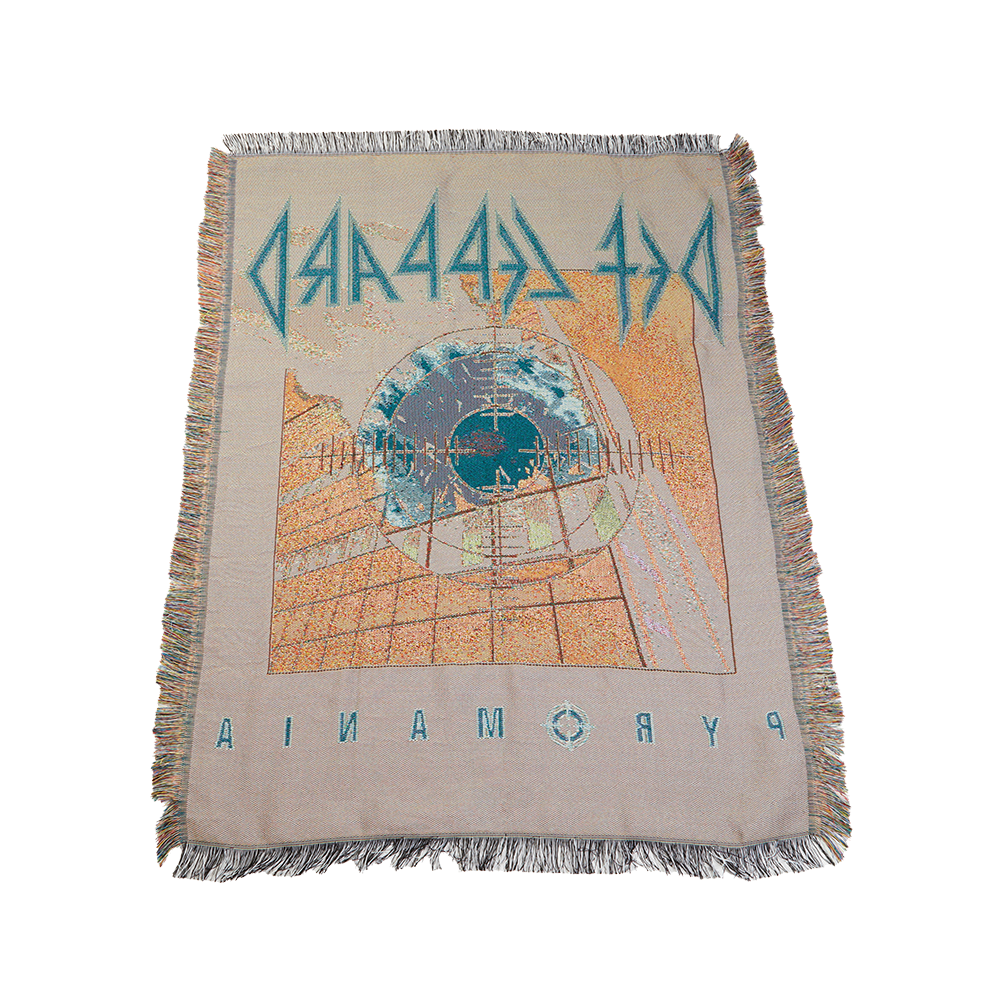 Pyromania Woven Blanket Back