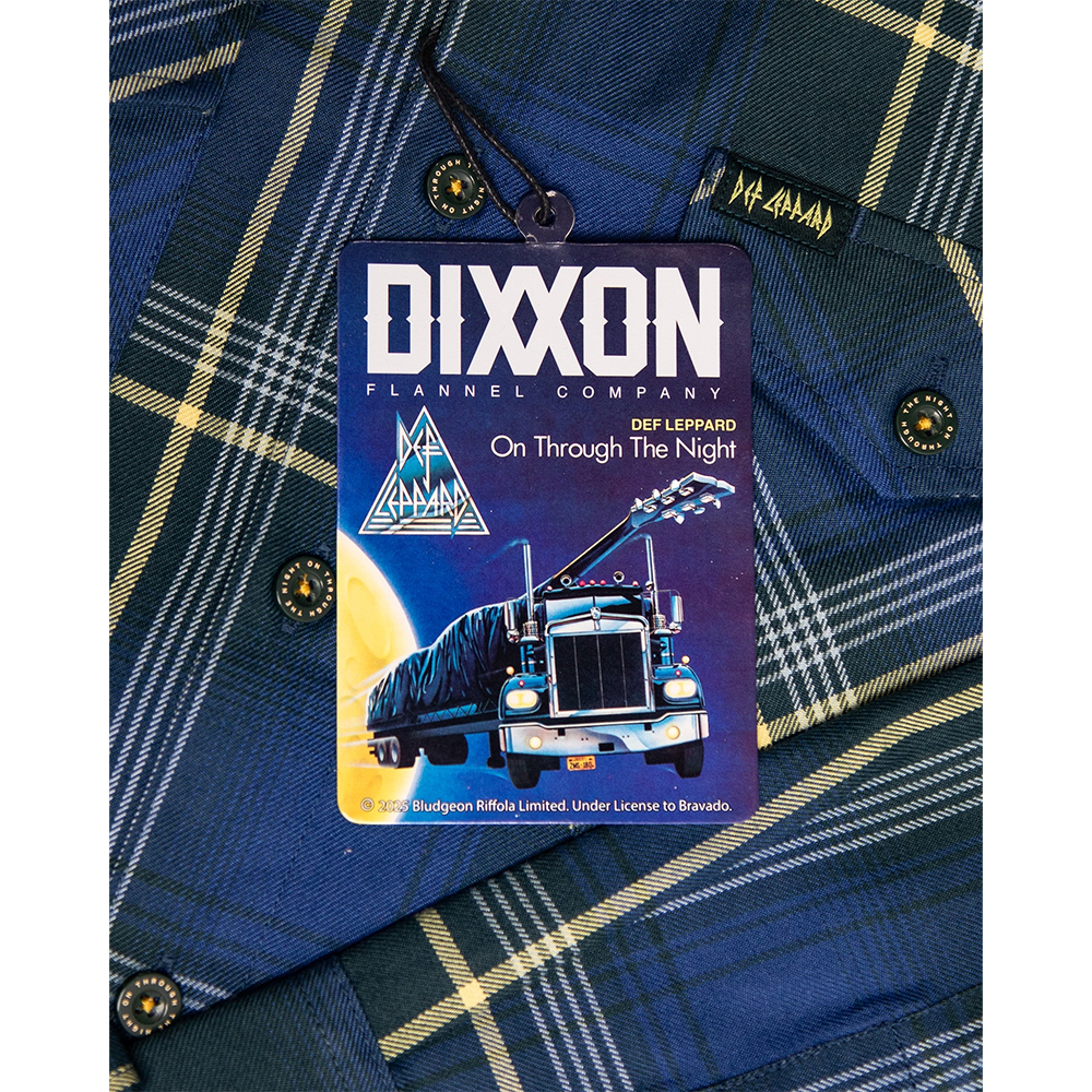 Def Leppard x Dixxon Adult Flannel