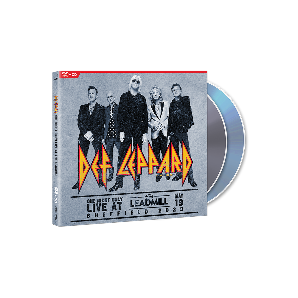 Def Leppard: One Night Only Live At The Leadmill Sheffield May 19, 2023 DVD+CD