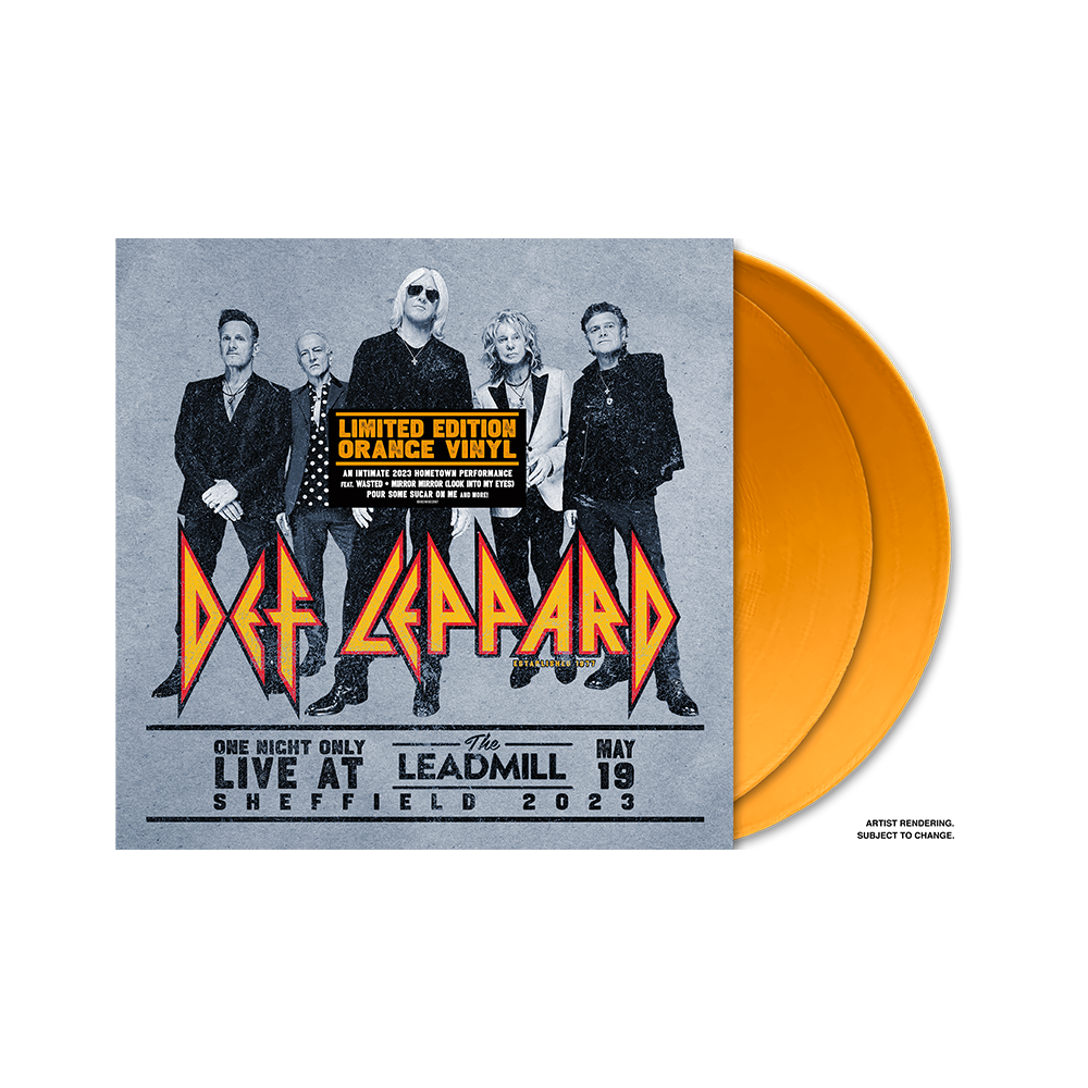 Def Leppard: One Night Only Live At The Leadmill Sheffield May 19, 2023 Limited Edition Orange 2LP