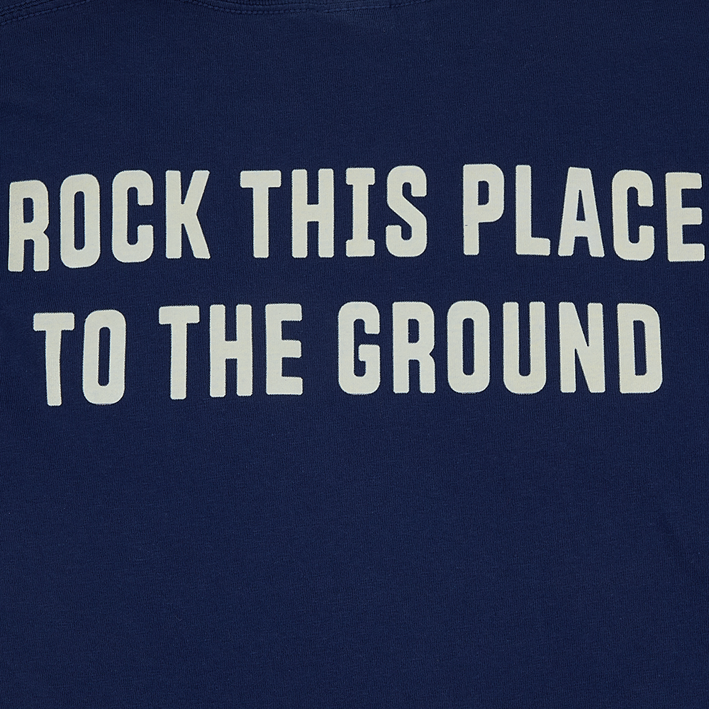 Rock This Place To The Ground Long Sleeve T-Shirt Back Detail
