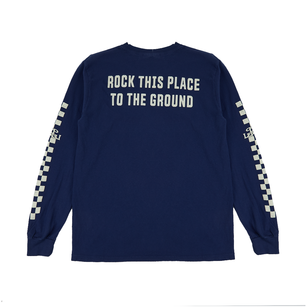Rock This Place To The Ground Long Sleeve T-Shirt Back