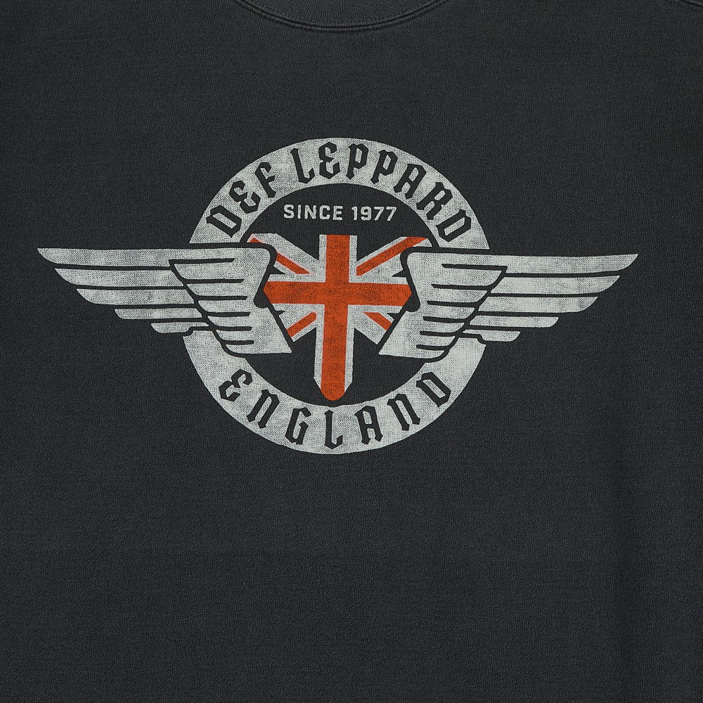 Wing Flag Crewneck Sweatshirt Front Detail