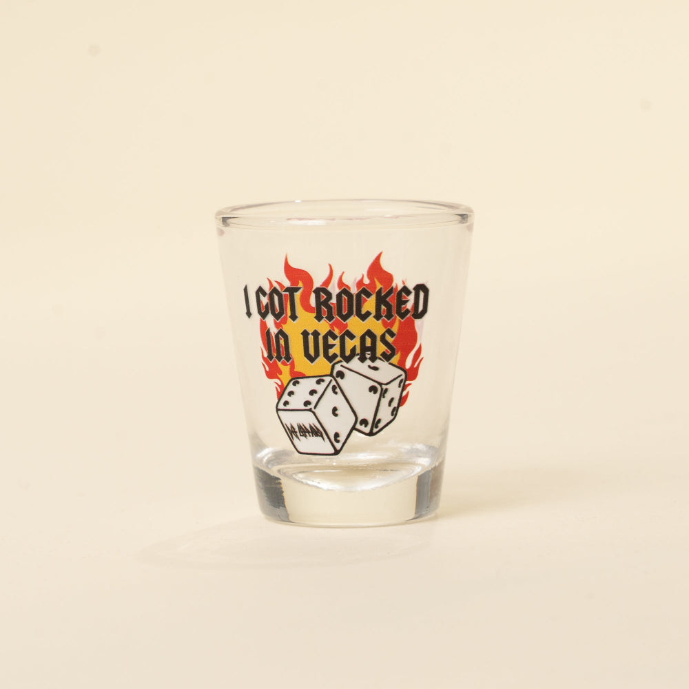 I Got Rocked In Vegas Shot Glass In Use 1