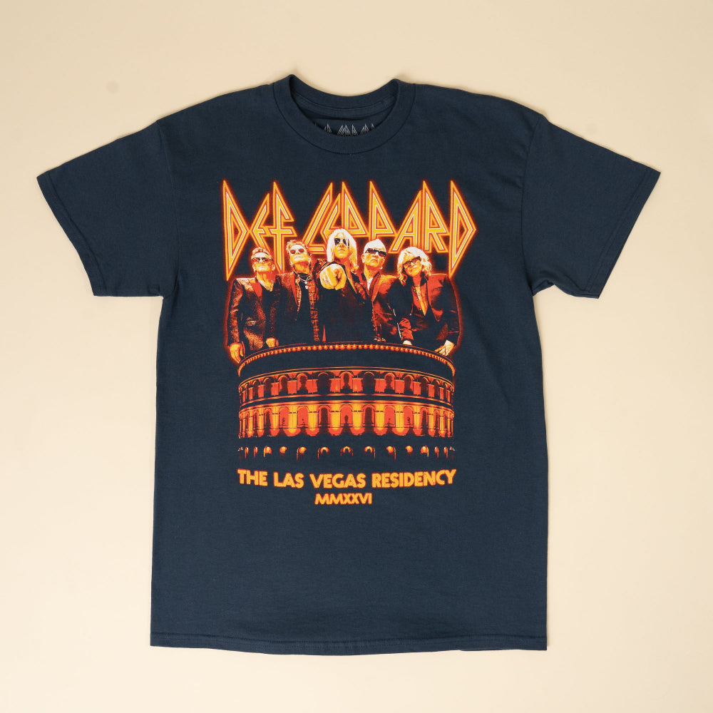 Photo Residency 2026 T-Shirt - Def Leppard Official Store