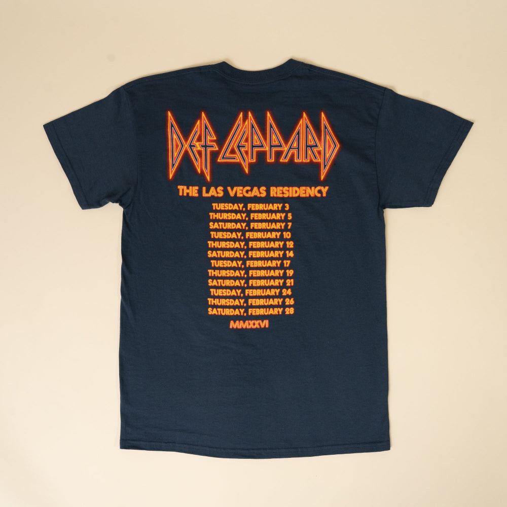 Photo Residency 2026 T-Shirt - Def Leppard Official Store