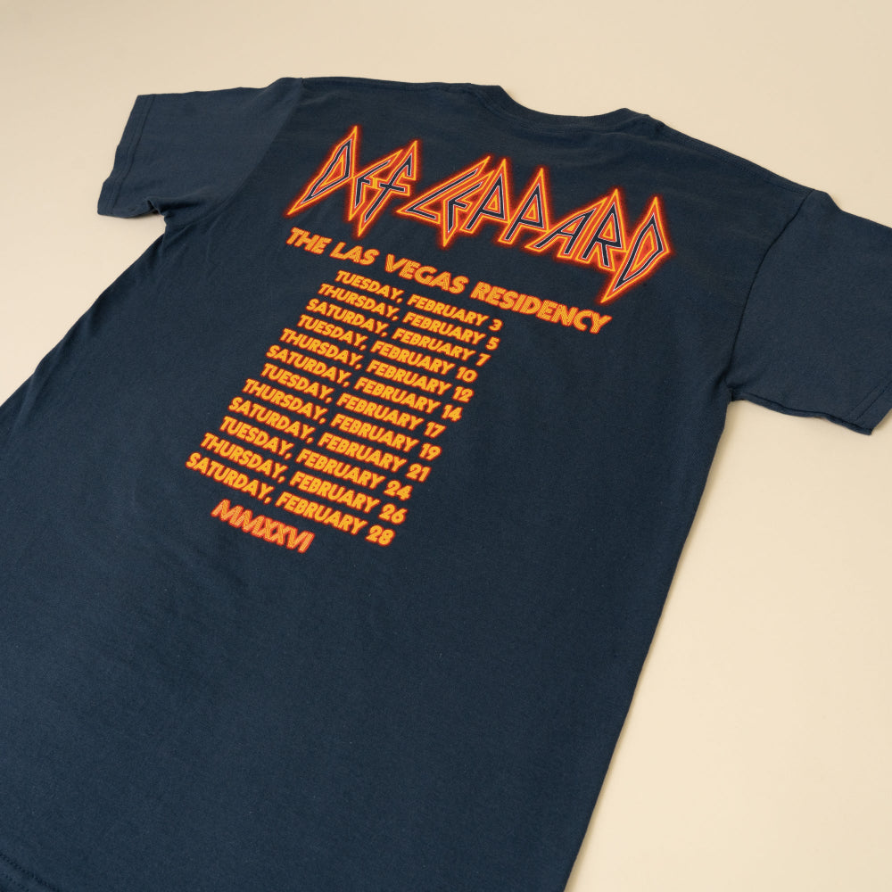 Photo Residency 2026 T-Shirt - Def Leppard Official Store