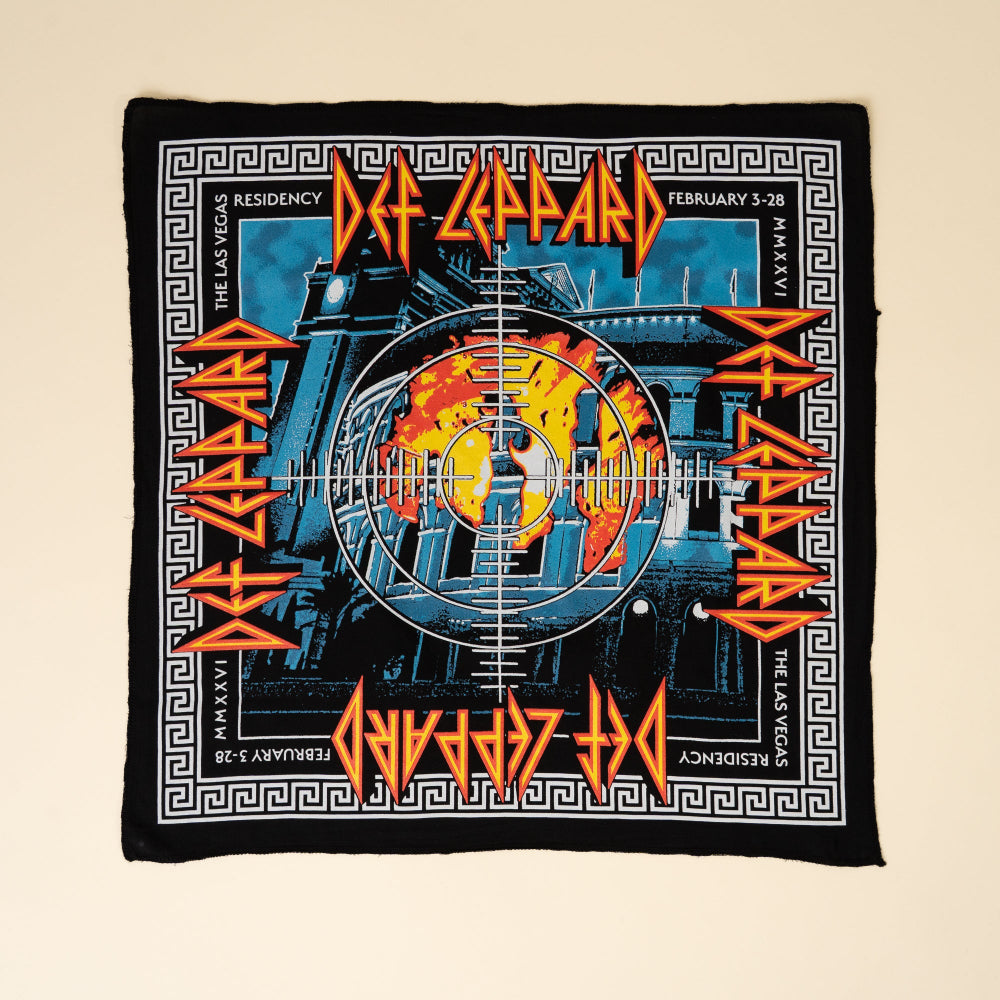 Pyro Residency Bandana - Def Leppard Official Store