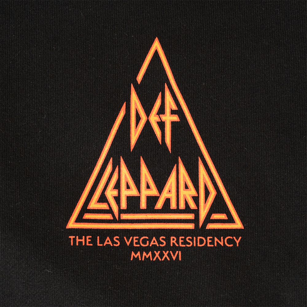 Live Las Vegas Zip Hoodie - Def Leppard Official Store Live Las Vegas Zip Hoodie - Def Leppard Official Store