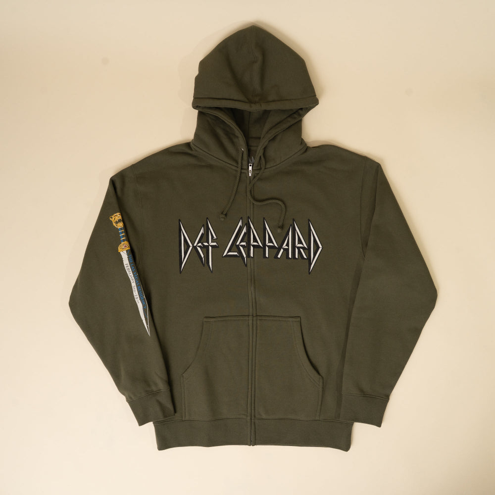 I Got Rocked Zip Hoodie - Def Leppard Official Store