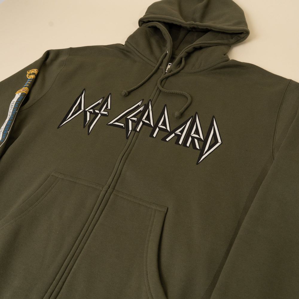 I Got Rocked Zip Hoodie - Def Leppard Official Store