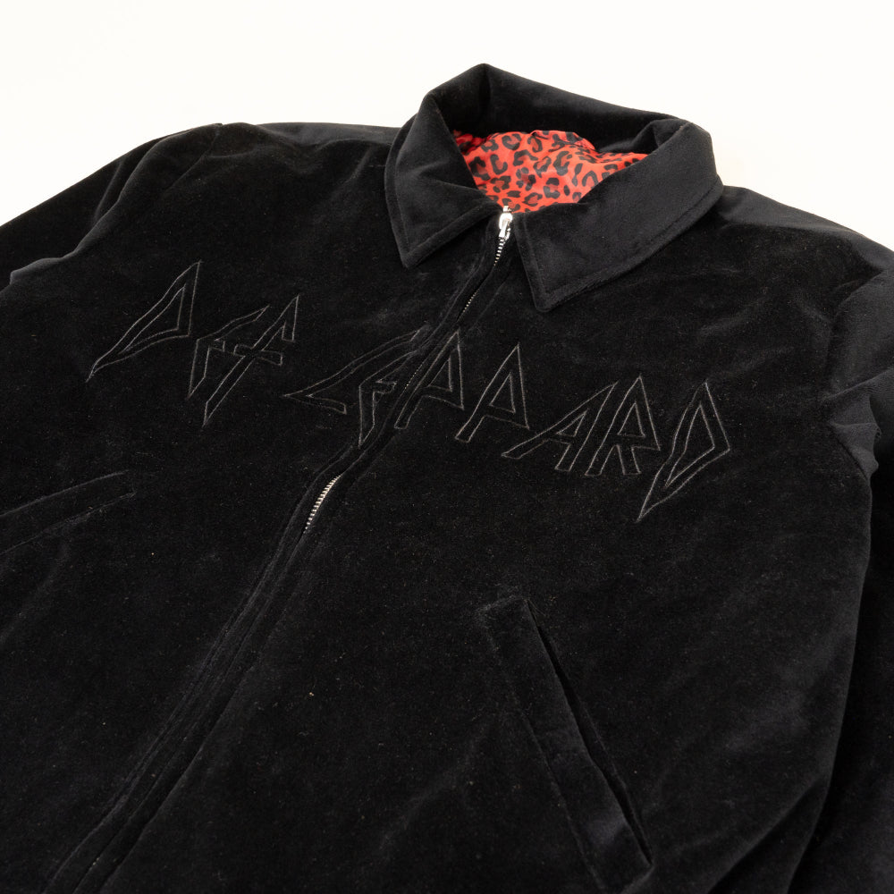 Leopard Velour Jacket - Def Leppard Official Store