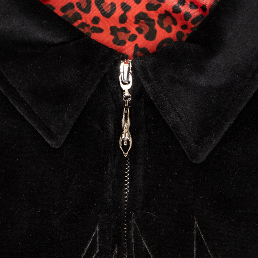 Leopard Velour Jacket - Def Leppard Official Store