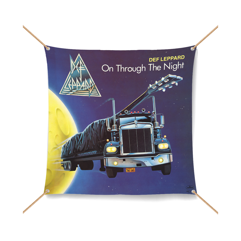 On Through The Night Wall Flag