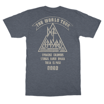 Rock Brigade Grey Tour T-Shirt Back