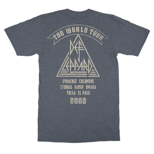 Rock Brigade Grey Tour T-Shirt Back
