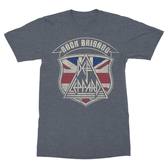 Rock Brigade Grey Tour T-Shirt Front