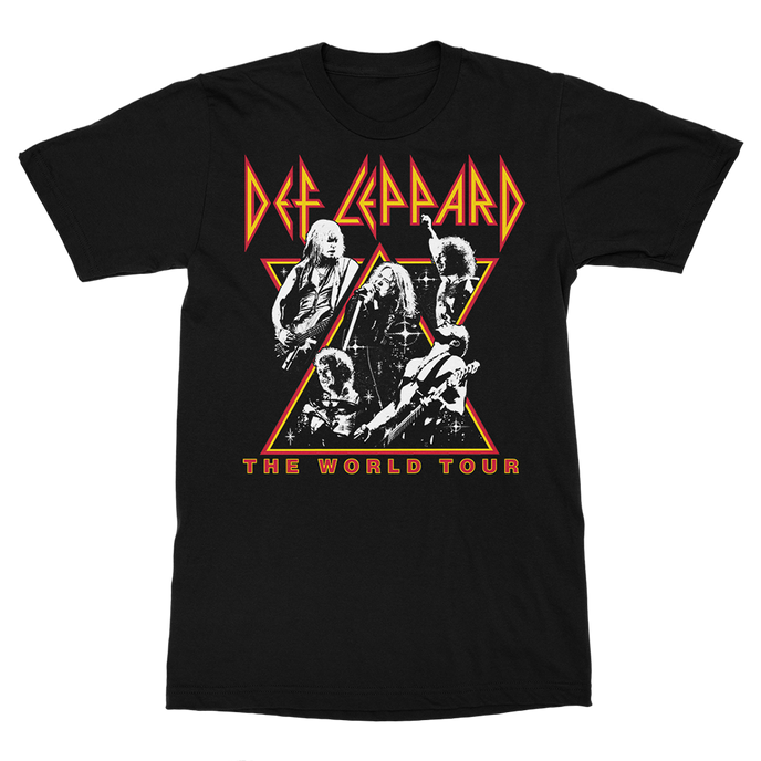 Def Leppard World Tour Zip Hoodie Def Leppard Official Store