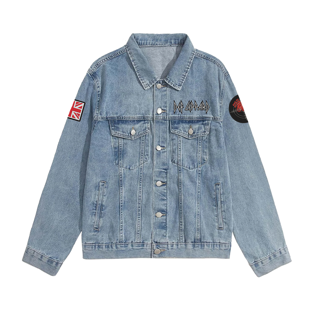 Def Leppard デニムジャケット Lサイズ(未開封) World Tour Denim Jacket - Def Leppard Official Store