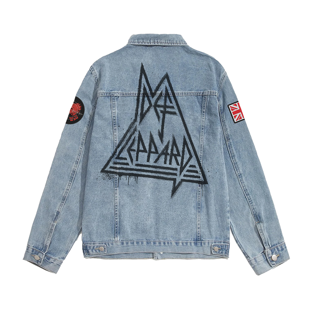 World Tour Denim Jacket Def Leppard Official Store